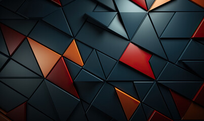 Wall Mural - abstract texture background from colored geometric shapes.