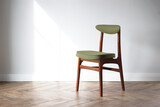 Fototapeta Lawenda - Mid century vintage chair