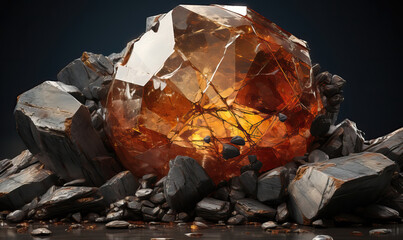 Wall Mural - texture background of rough stone natural texture.