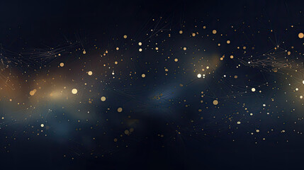 starry black sky background