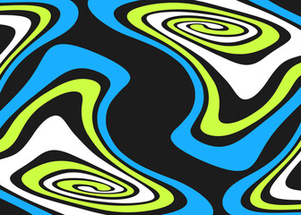 Abstract background with gradient swirl line pattern