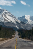 Fototapeta Góry - Icefiels parkway