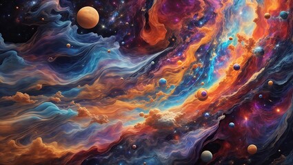 Wall Mural - wonders of outer space