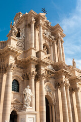 Canvas Print - Cathedral Church in Ortigia