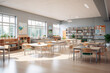 © Thilo - empty clean classroom, educational environment