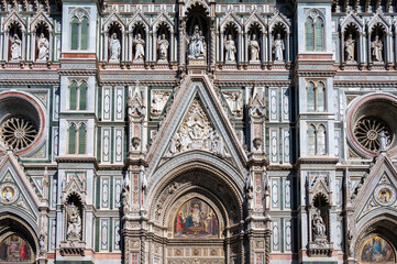 Wall Mural - Florence Cathedral (Duomo di Firenze), formally the Cathedral of Saint Mary of the Flower (Santa Maria del Fiore), Italy