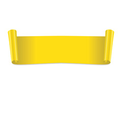 Sticker - Yellow banner