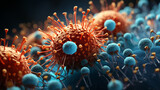 3d rendered illustration of a Corona virus