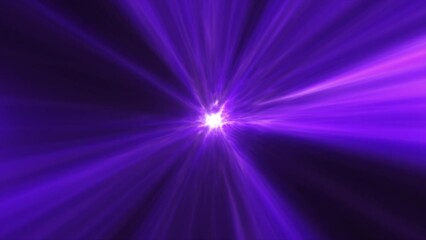 Wall Mural - high speed galaxy hyper jump in the space. abstract sci-fi galaxy background. neon glowing tunnel in