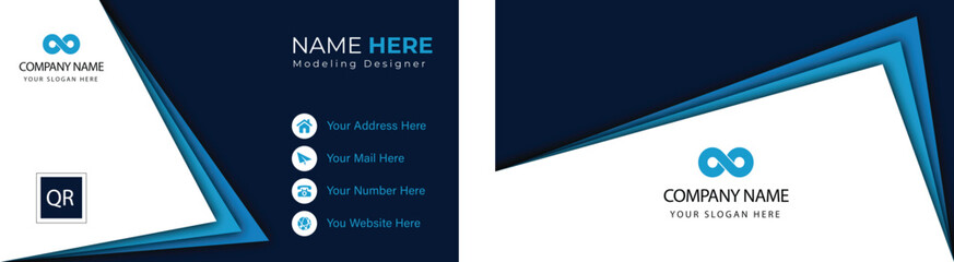High-Tech Circuit Board Business Card Design