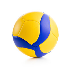 Volleyball ball isolated on white background.