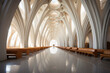 Divine Serenity, Captivating Church Interior Architecture