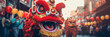 Chinese New Year dragon costume celebration festival