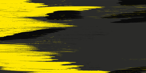 Minimal Abstract Yellow Grunge Scratch Background Template
