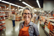 © Kalim - AI generated image of mature female home improvement store