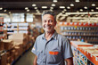 © Kalim - AI generated image of mature male home improvement store