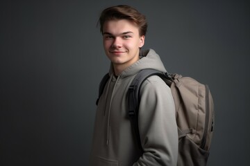 Student backpack learning. Generate Ai