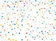 © writerfantast - Festive Rainbow Rectangular Confetti