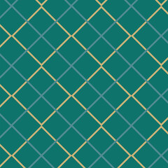  Digital png illustration of yellow turquise pattern on gren background