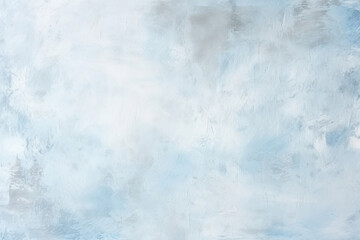 Wall Mural - Watercolor textured background in soft pastel blue, simulating old concrete walls