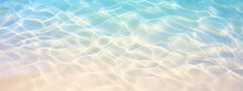 Abstract Beautiful Sandy Beaches Background With Crystal Clear Waters Of The Sea And The Lagoon