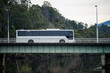 bus on a bridge in australia