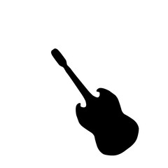 Poster - Guitar Silhouette 