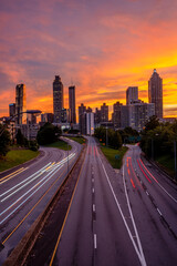 Canvas Print - downtown Atlanta