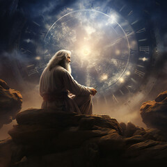 Creator of time and universe