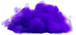 Purple Halloween Cloud