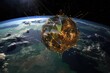 quantum radar satellite orbiting earth