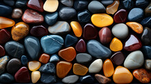Colorful Stone Background. Generative Ai