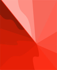 Wall Mural - abstract, background, gradient red color