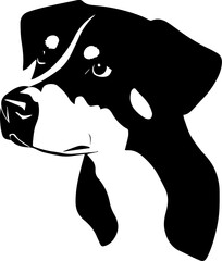 Wall Mural - Appenzeller Dog icon