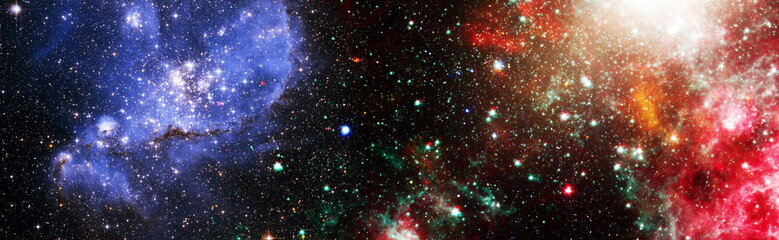 Wall Mural - galaxy somewhere in outer space. cosmic wallpaper. elements of this image furnished by nasa