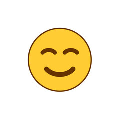 emoticon icon design vector isolated