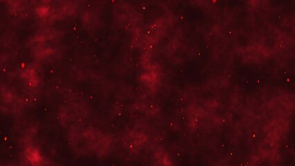 Wall Mural - Particle background animation, Futuristic mysterious flowing digital particles wave de-focus virtual reality abstract cyber space environment background.	
