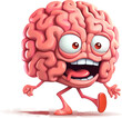 brain cartoon illustration