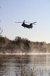 helicopter in the sky