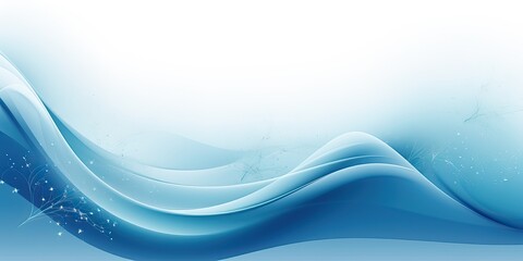 Wall Mural - Light Blue Background, 3D render