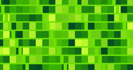 Wall Mural - animated multicolored pixel background. 4k resolution abstract pixel mirrow motion design transition
