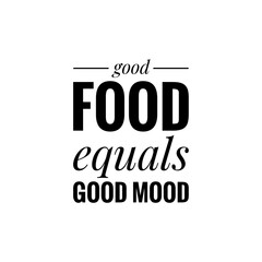 Wall Mural - Food Quote for Design