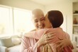 Embracing Resilience. A Woman Battling Breast Cancer Receives a Tight Hug from Someone Special. The Fight for Health and Resilience

