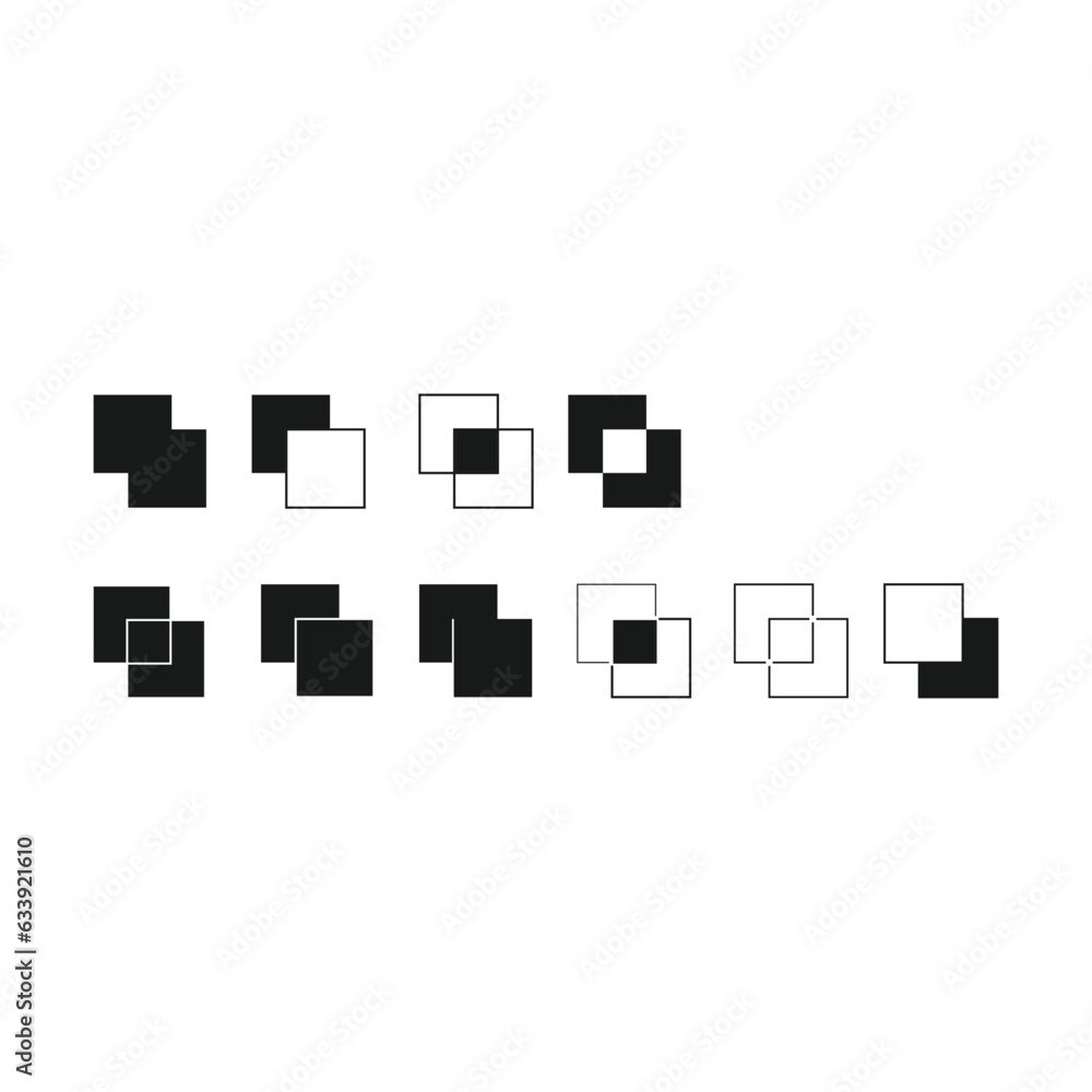 pathfinder icon vektor Stock Vector | Adobe Stock