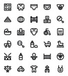 © Icon Splash - Outline icons for baby
