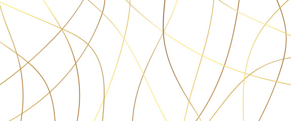 Wall Mural - white abstract background with golden diagonal lines and shadows, luxury and elegant texture element