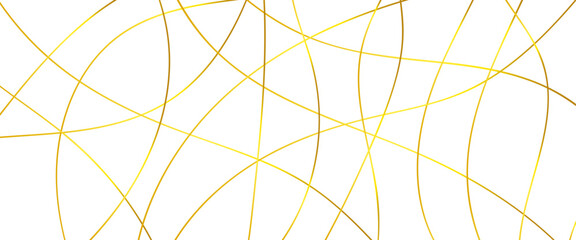 Wall Mural - white abstract background with golden diagonal lines and shadows, luxury and elegant texture element