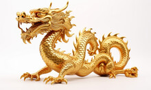 Chinese New Year Gold Dragon. Year Of The Dragon Celebration