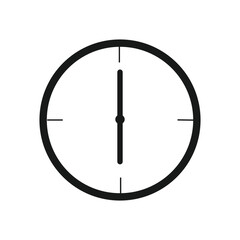 Wall Mural - clock icon vector