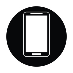 Wall Mural - mobile phone icon vector